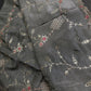 Grey Tissue Designer Banarsi Saree - 