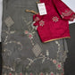 Grey Tissue Designer Banarsi Saree - 
