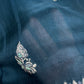 Teal Georgette Designer Banarsi Saree - 