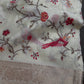 Cream Crepe Designer Banarsi Embroidery Saree - 