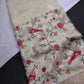 Cream Crepe Designer Banarsi Embroidery Saree - 