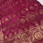 Pink Crepe Designer Banarsi Saree - 