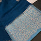 Blue Raw Mango Light Weight Silk Saree - 