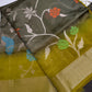 Oraganza Tissue Jamdani Weaving Green Saree - 