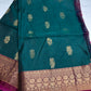 Dharamavaram Pattu Green Magenta Saree - 