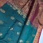 Dharamavaram Pattu Green Magenta Saree - 