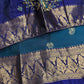 Dharmavaram Pattu Blue Semi Silk Saree - SR001110