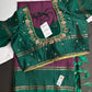 Handloom Pure Silk Mark Certified Purple Checked Saree - SR001112