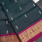 Kanchi Border Vintage Dharamvaram Green Silk Saree - SR001114
