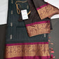 Kanchi Border Vintage Dharamvaram Green Silk Saree - SR001114