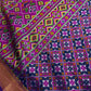 Purple Patola Ikkat Lightweight Silk Saree | SR001124