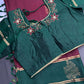 Pure Soft Silk Maroon Green Saree | SR001129