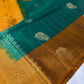 Pure Soft Silk Green Mustard Saree - SR001130