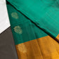 Pure Soft Silk Green Mustard Saree - SR001130