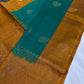 Pure Soft Silk Green Mustard Saree - SR001130