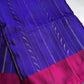 Pure Soft Silk Blue Purple Saree - SR001133