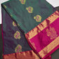 Dharmavaram Pattu Teal Pink Butta Saree - SR001135