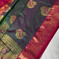Dharmavaram Pattu Teal Pink Butta Saree - SR001135
