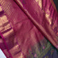 Dharmavaram Pattu Teal Pink Butta Saree - SR001135