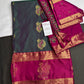 Dharmavaram Pattu Teal Pink Butta Saree - SR001135