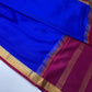Blue Pure Mysore Silk Lightweight Saree - SR001137