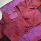 Purple Soft Art Silk Saree with Stitched Blouse