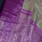 Kanjeevaram Meena Brocade Gold Green Silk Saree