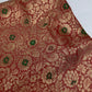 Kanjeevaram Meena Brocade Pink Green Silk Saree