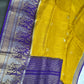 Mustard Viscose Light Weight Silk Saree - 