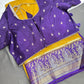 Mustard Viscose Light Weight Silk Saree - 