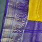 Mustard Viscose Light Weight Silk Saree - 