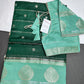 Green Raw Mango Light Weight Silk Saree - 