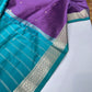 Purple SoftKanchi Semi Silk Light Weight Saree - 