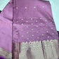 Pink Soft Semi Kanchi Silk Light Weight Saree - 