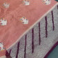 Peach Silk Weaving Saree - 