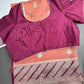 Peach Silk Weaving Saree - 