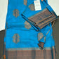 Blue Casual Wear Fancy Silk Saree - 