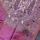 Kanchi Soft Silk Pink Saree - 