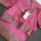 Kanchi Soft Silk Pink Saree - 
