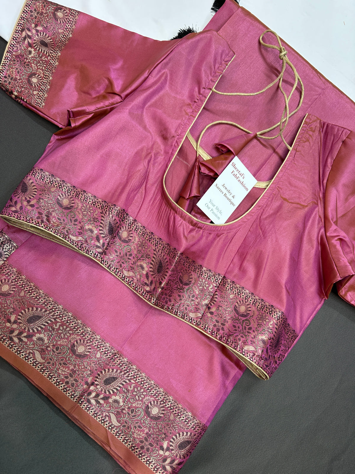 Kanchi Soft Silk Pink Saree - 
