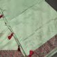 Kanchi Soft Silk Green Saree - 