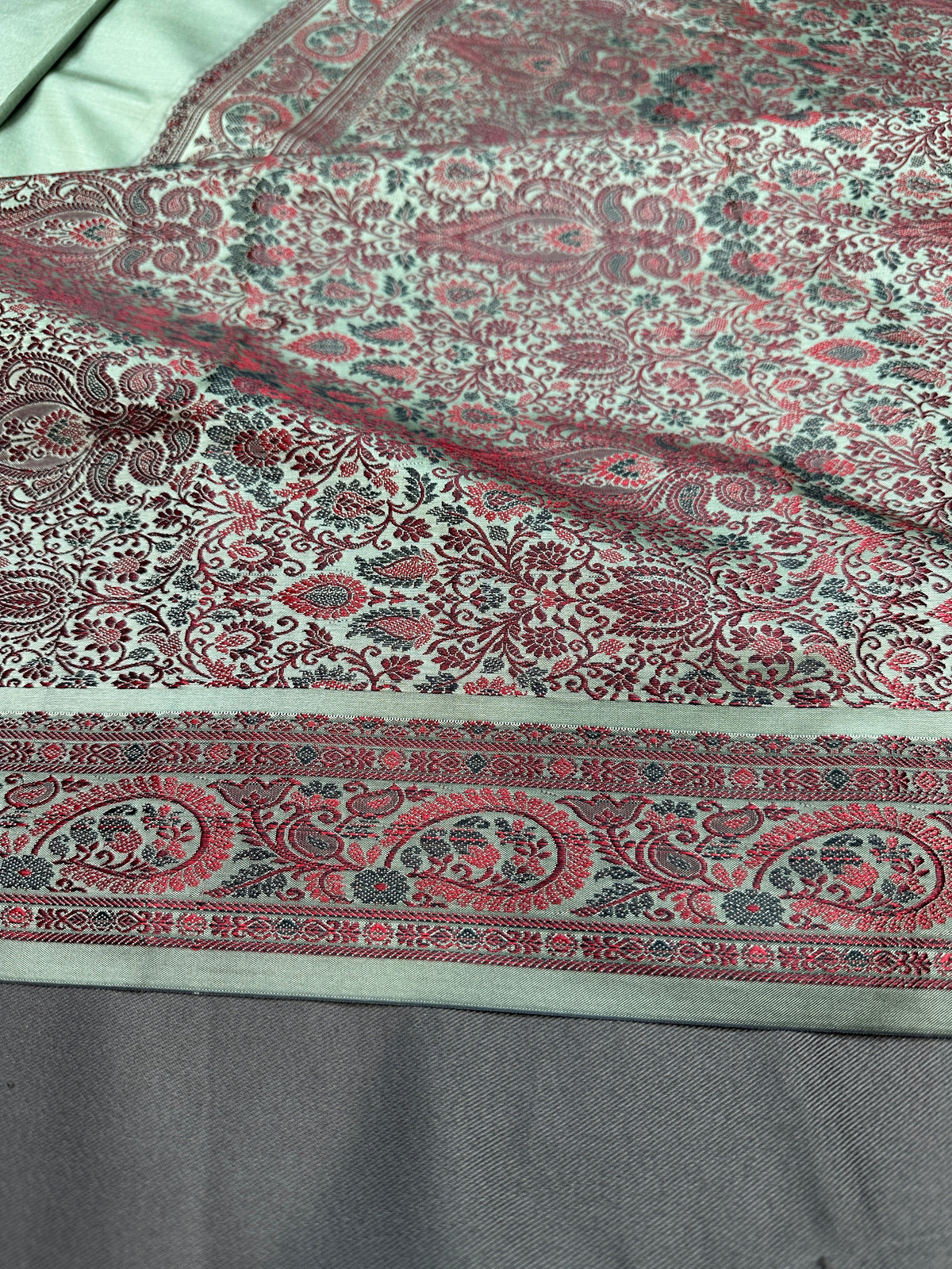 Kanchi Soft Silk Green Saree - 