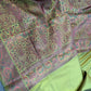 Kanchi Soft Silk Green Saree - 