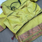 Kanchi Soft Silk Green Saree - 