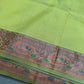 Kanchi Soft Silk Green Saree - 