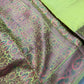 Kanchi Soft Silk Green Saree - 