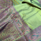 Kanchi Soft Silk Green Saree - 