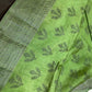 Green Cotton Silk Casual Wear Saree - 