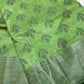 Green Cotton Silk Casual Wear Saree - 
