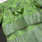 Green Cotton Silk Casual Wear Saree - 